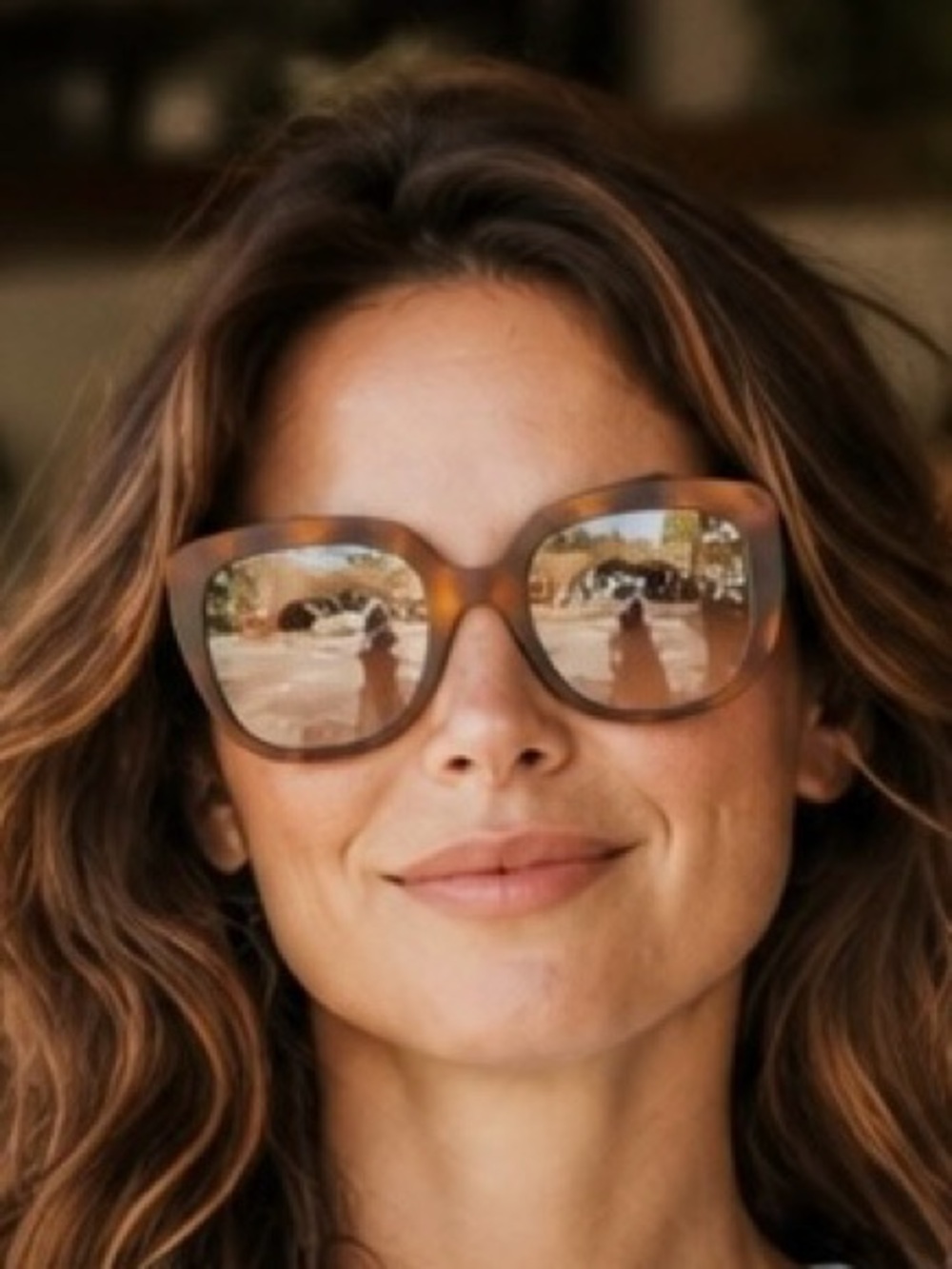 Longchamp Tortoiseshell Sunglasses - Brown